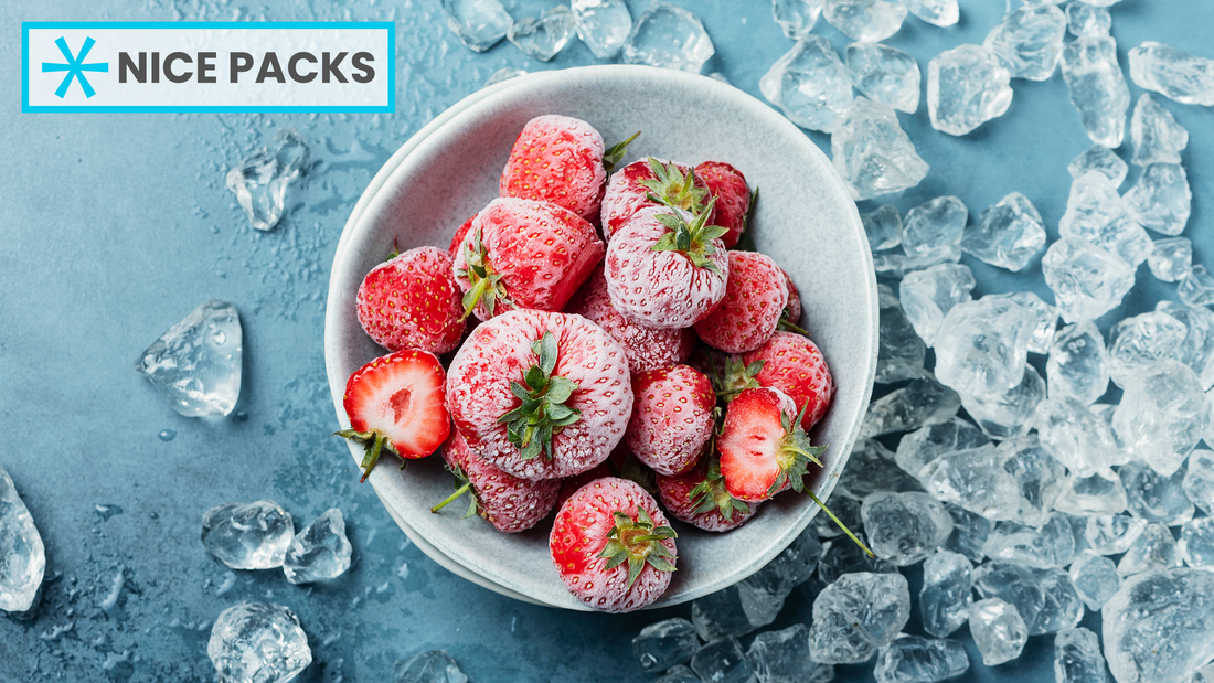 frozen berries in bowl