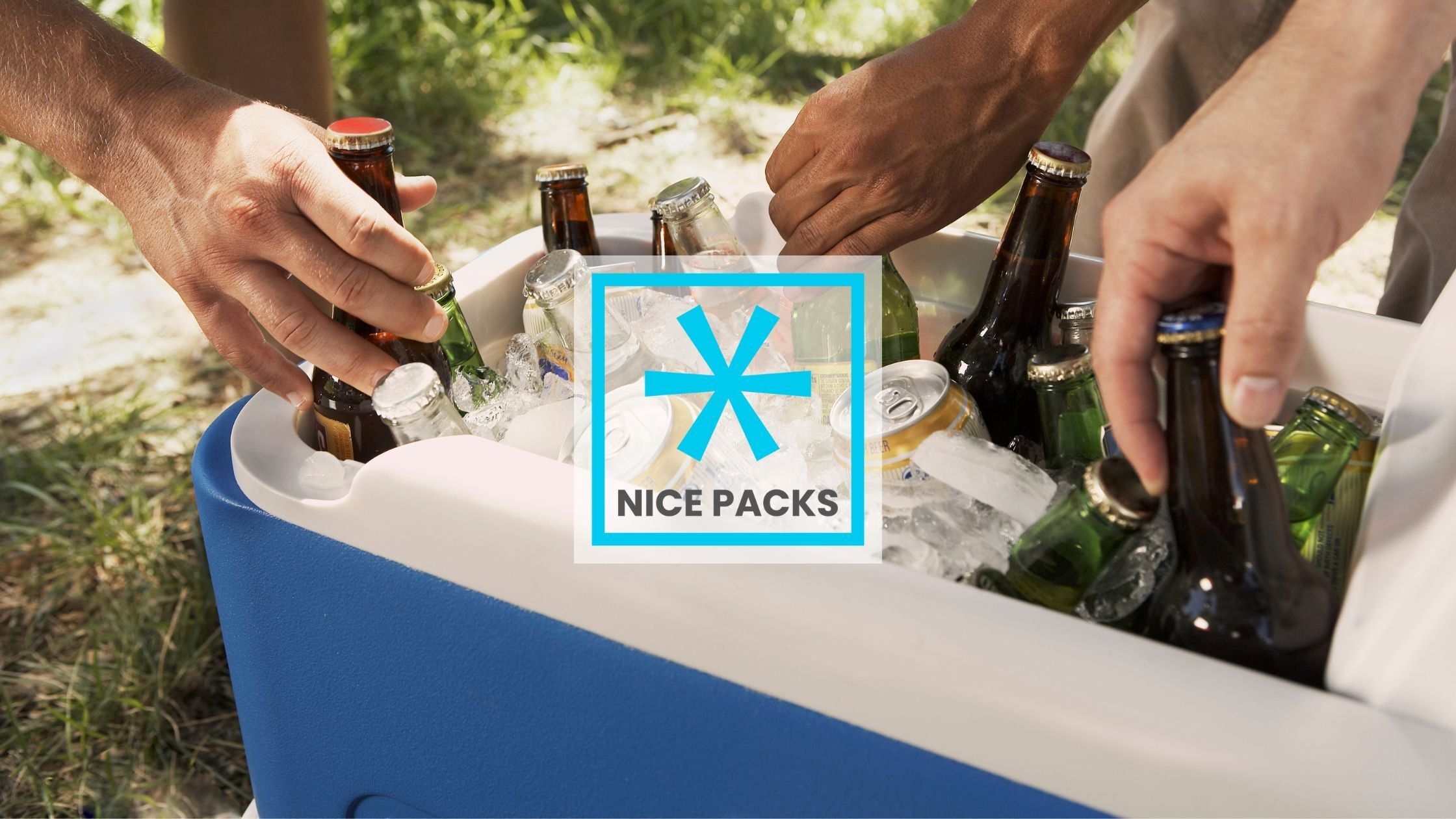 SUNLUG Cooler Ice Packs Reusable Ice Packs for Coolers Long Lasting Freezer  Packs