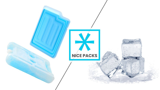 An image showing ice packs and ice cubes